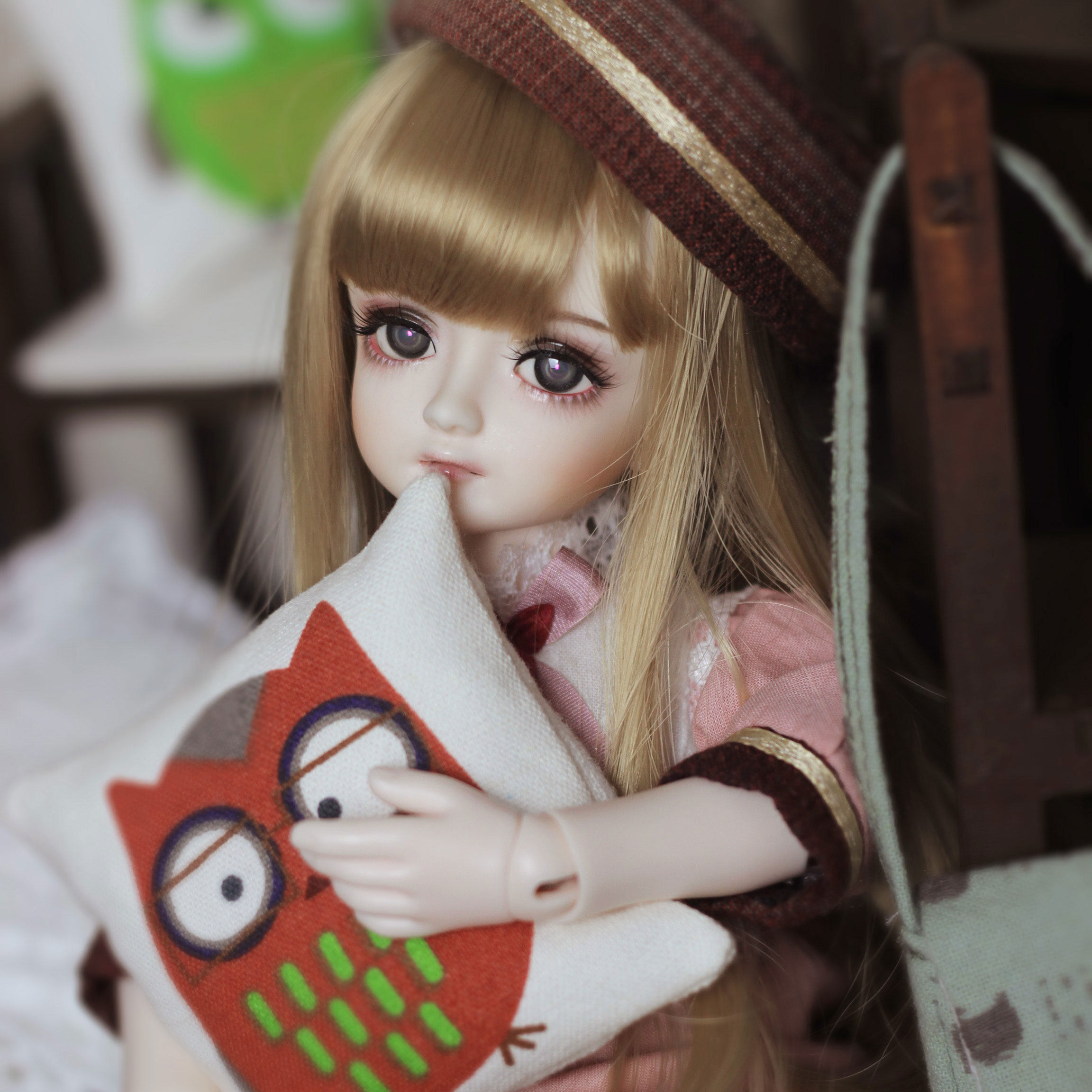 bjd娃娃天使小怪alm6分蓝莓blueerry女娃bjd娃娃sd