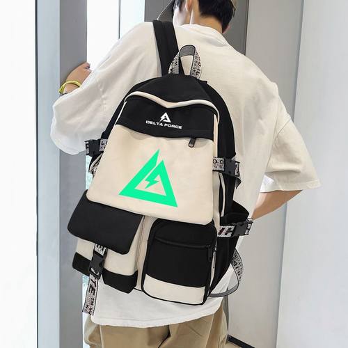 三角洲行动游戏周边书包初高中小学生男女大容量动漫卡通双肩背包