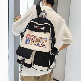 墨多多谜境冒险查九周边书包唐晓翼虎鲨男女初高中小学生双肩背包