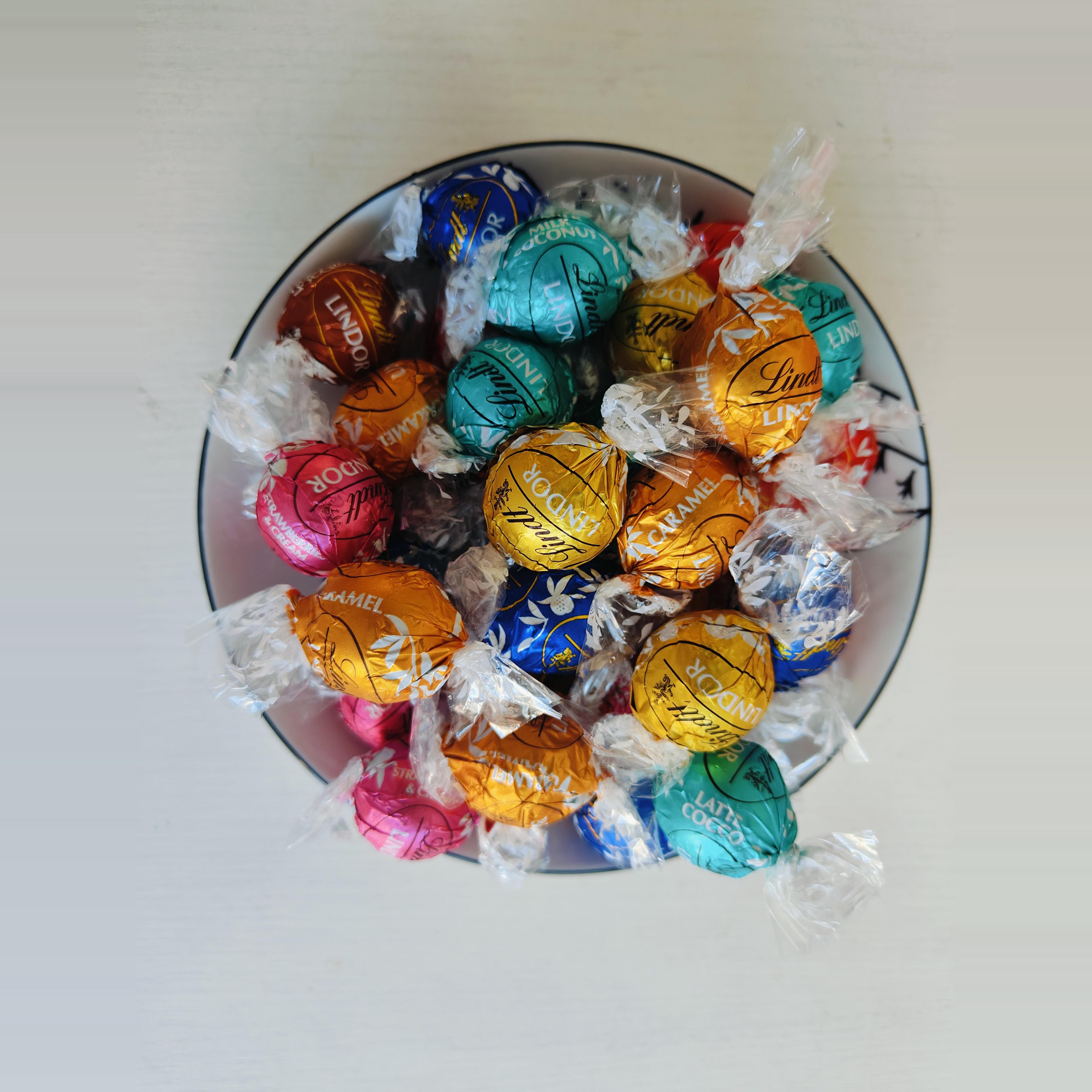lindt瑞士蓮進(jìn)口巧克力500g軟心球lindor散裝袋送禮婚慶喜糖零食