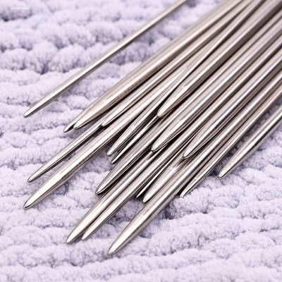 同款包婴儿鞋空心15cm抖音针织不锈钢邮迷专用新款短双尖棒针针你