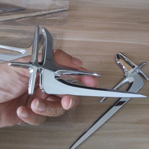 适用于奔驰A级a200l车身装饰贴天使之翼车标贴后窗侧标贴长轴叶子