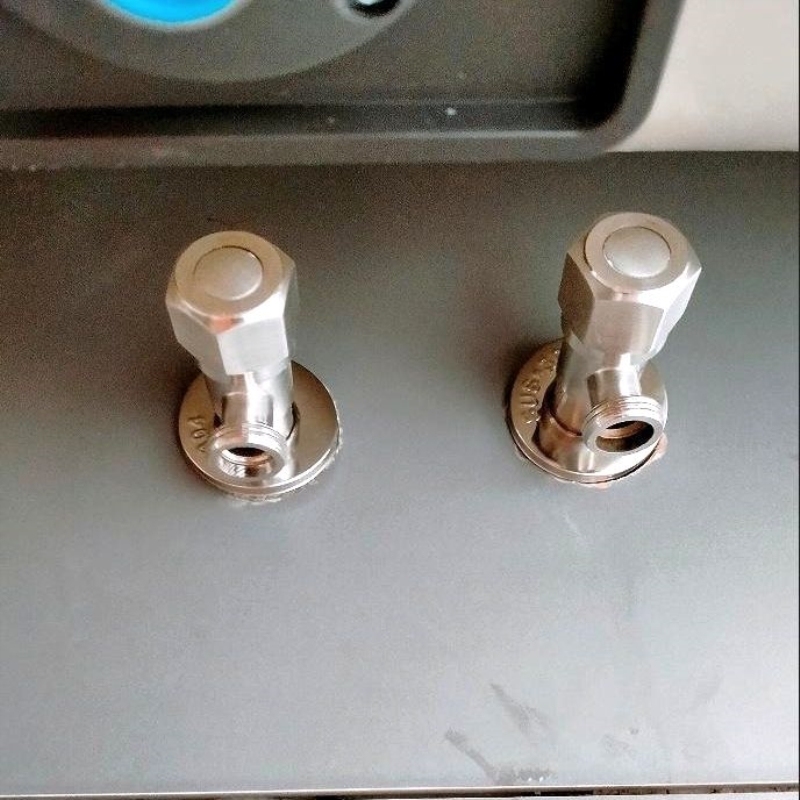 水阀家用马桶4分三角阀开关通用不锈钢冷热止304全铜加厚热水器