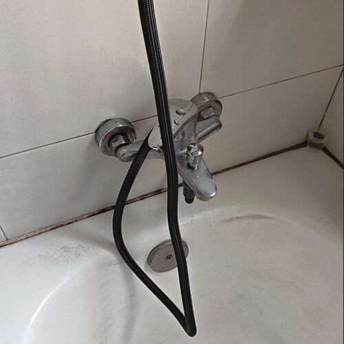花洒浴霸防缠绕尼龙绳大口径耐高温软管出水4分接口防爆洗澡编织