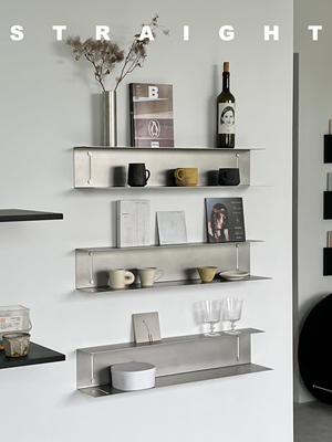 原创多变组合极简不锈钢置物架