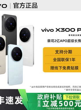 【政府补贴至高500】vivo X300 Pro全新正品vivox300pro拍照旗舰手机vivo官方专卖店学生大电池x300系列