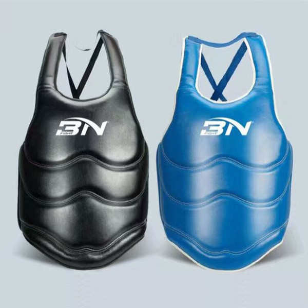 加厚BN拳击护胸 护甲泰拳 散打自由搏击腰靶装备训练器材护具专业