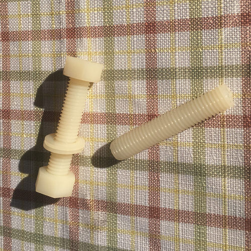 长度绝缘塑料尼龙丝杆定制