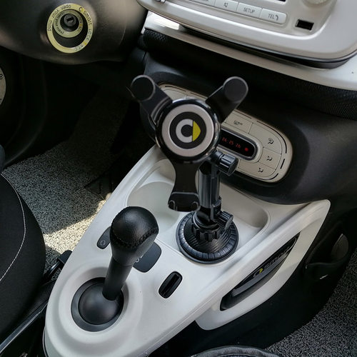 smart汽车453车载杯槽手机支架