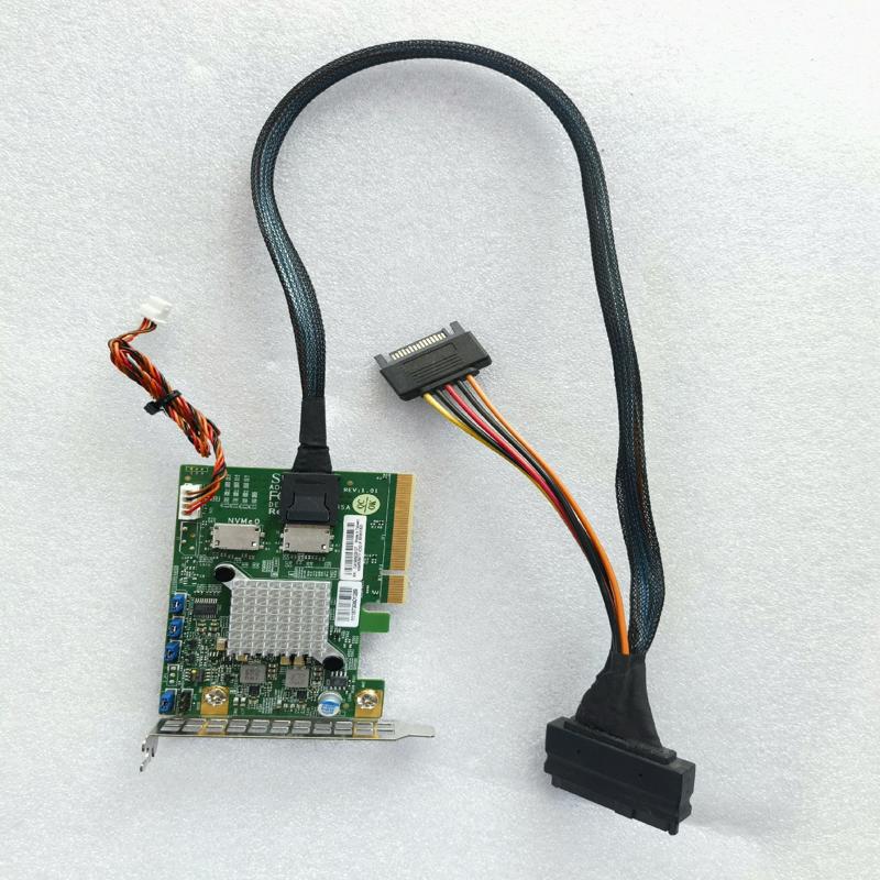 （请询价）超微AOC-SLG3-2E4T PCIE NVMe