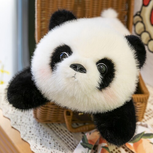 元宝熊猫公仔毛绒玩具