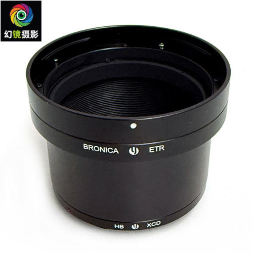 杰颖 适用勃朗尼卡Bronica ETR镜头转接哈苏XcD卡口转接环