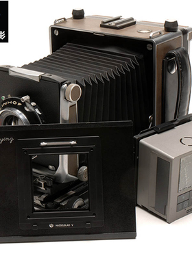 【杰颖】哈苏Hasselblad V口转4x5固定接板数码后背固定旋转接板