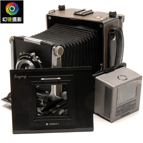 【杰颖】哈苏Hasselblad V口转4x5固定接板数码后背固定旋转接板