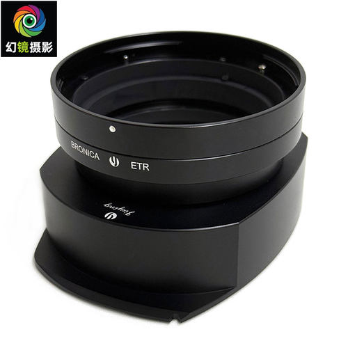 杰颖 适用勃朗尼卡Bronica ETR镜头转飞思XT转接板