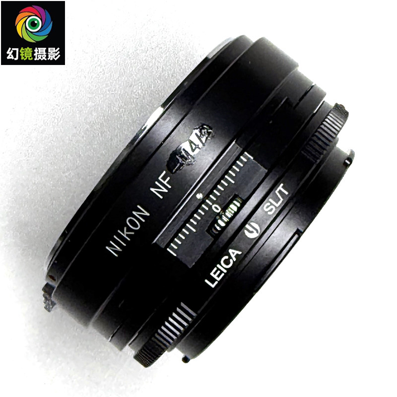 适用尼康Nikon NF镜头卡口转徕卡Leica SL/T可移轴旋转接环