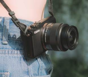 入门级数码 M100 自拍美颜 M10 佳能二手微单相机eosM