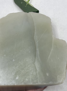 新疆和田玉白玉晴水料摆件边角料牌子玉石料下脚料DIY包邮838克x