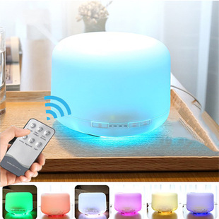 无印同款 超声波加湿器家用500ml香薰机USB跨境大雾量容量创意