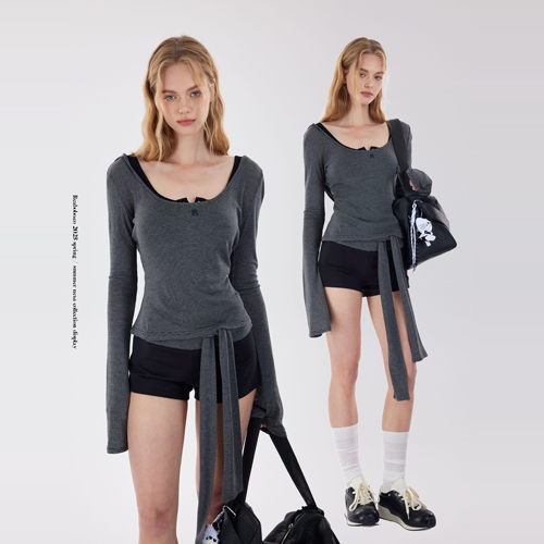 Reabobo.co莱赛尔连帽条纹套装