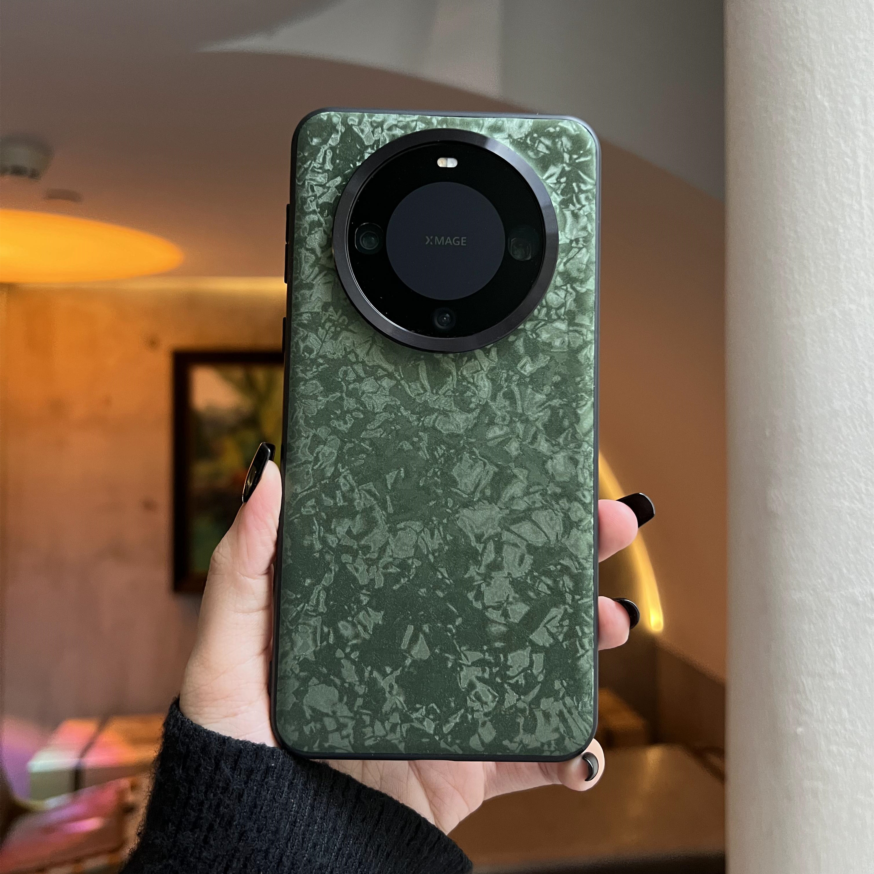 皮壳壳 适用于华为mate60pro+手机壳新款个性贝壳纹mate70全包防摔保护套70por+超薄磨砂软壳60不易撞款外女