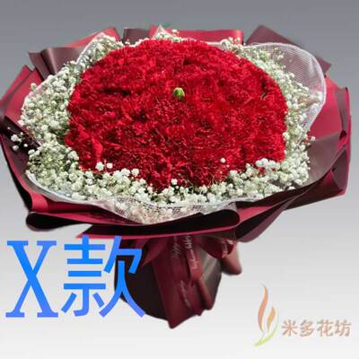 生日慰问康乃馨湖北宜昌订花店送花伍家岗区点军区虎亭区同城速递