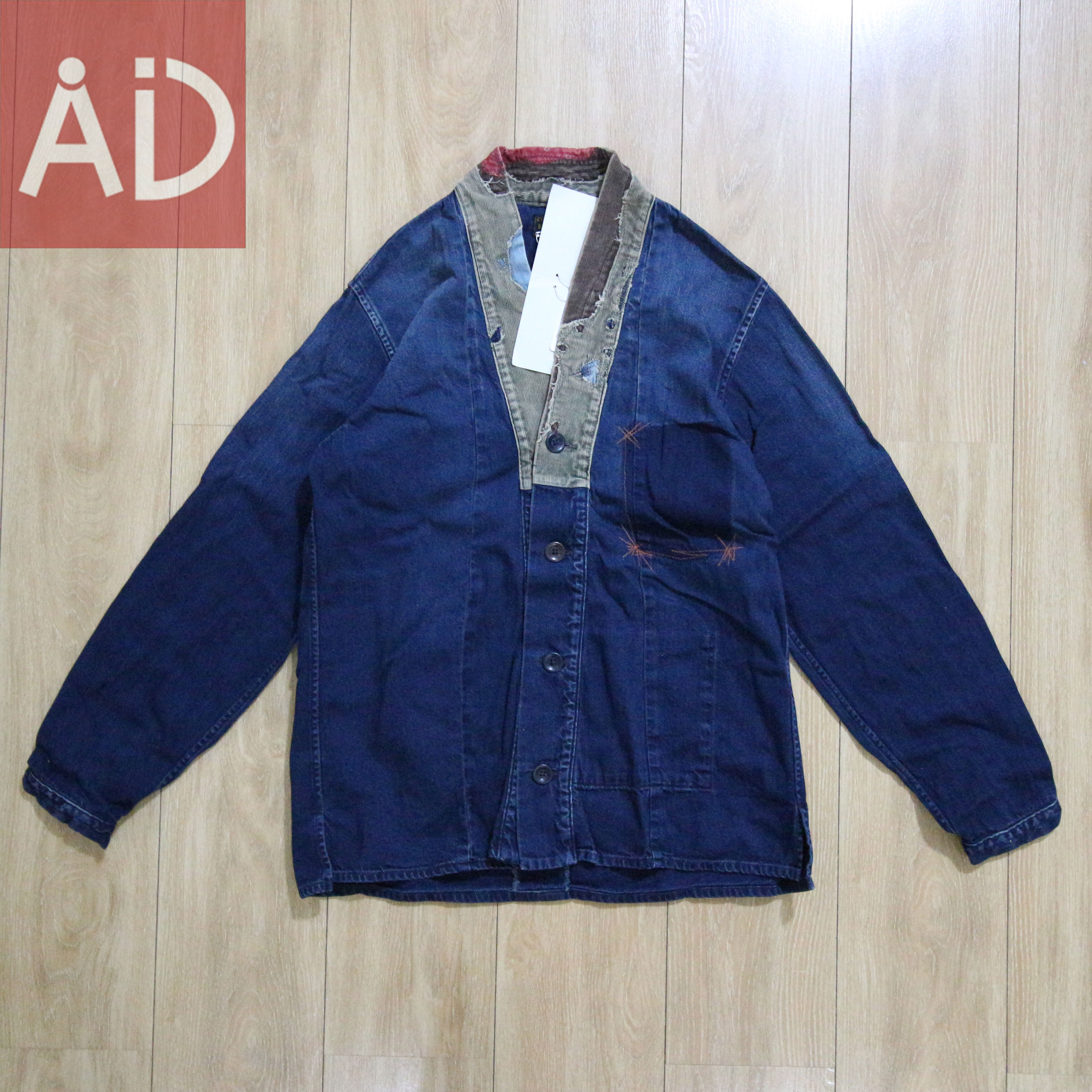 【福建现货】KAPITAL 8oz ×Denim Juban shirt 衬衫道袍 男款
