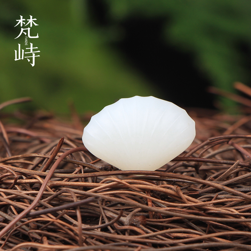 羊脂白玉挂件配饰吊坠送证书