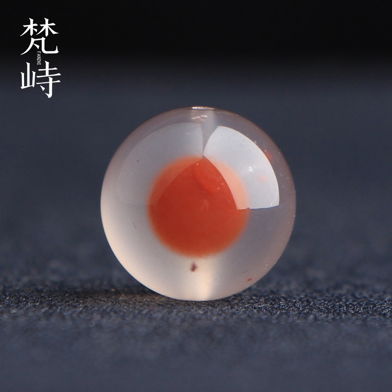 梵峙13.6南红玛瑙天眼高冰满天星单珠圆珠多宝珠川料原矿送证书,饰品/流行首饰/时尚饰品新,DIY配件,淘宝优惠券,粉丝福利购,淘宝优惠卷