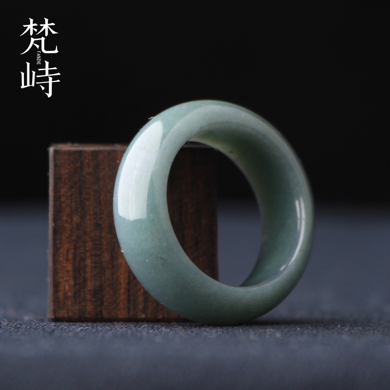 梵峙18.4翡翠指环戒指
