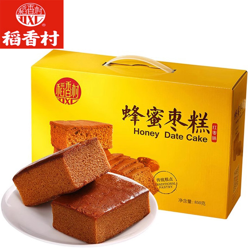 稻香村蜂蜜枣糕传统特产休闲零食