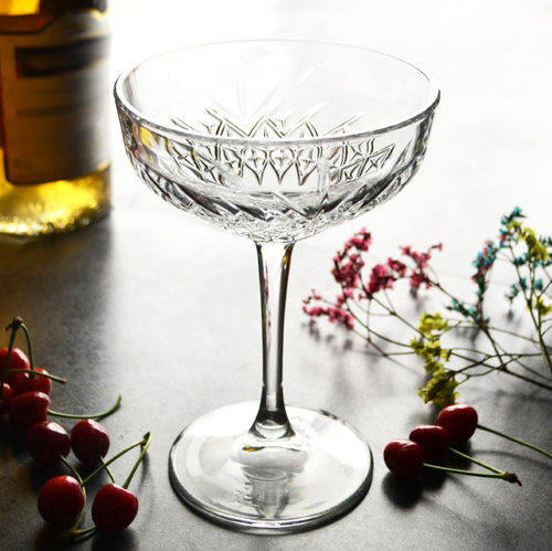 帕莎帕琦宽口香槟杯玻璃欧式酒杯