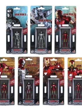 Hot Toys 钢铁侠3 钢铁侠装甲格纳库迷你珍藏品 单个随机发货