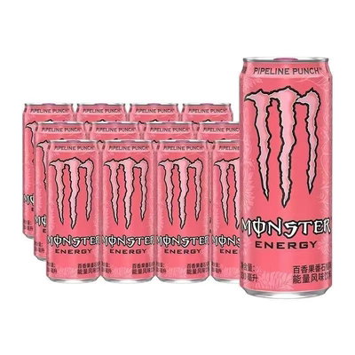 Monster魔爪能量风味饮料330ml*6罐维生素运动能量饮料多口味rxu