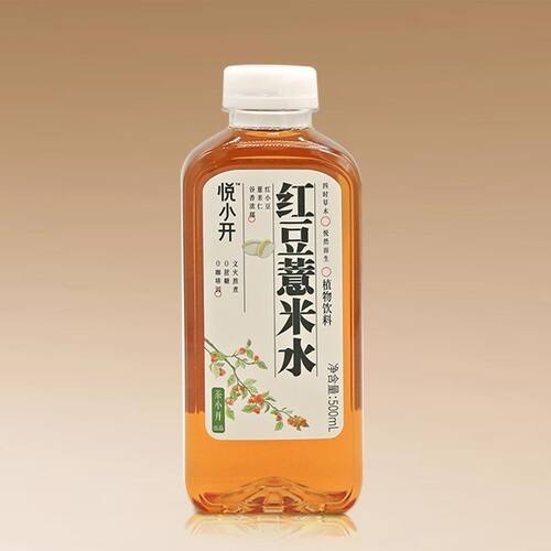 【品牌折扣】悦小开红豆薏米水 500ml*5