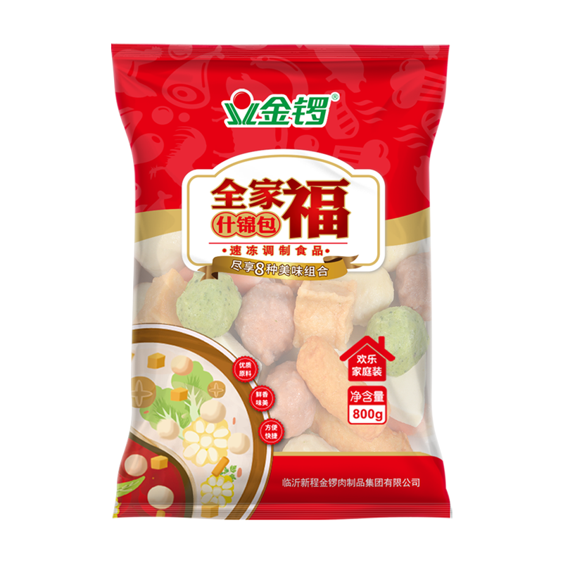【品牌折扣】金锣什锦包 800g*1/2袋,粮油调味/速食/干货/烘焙,火锅丸类,淘宝优惠券,粉丝福利购,淘宝优惠卷