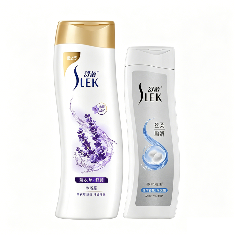 【品牌折扣】舒蕾香氛洗发露沐浴露组合 200ml*1瓶+380ml*1瓶