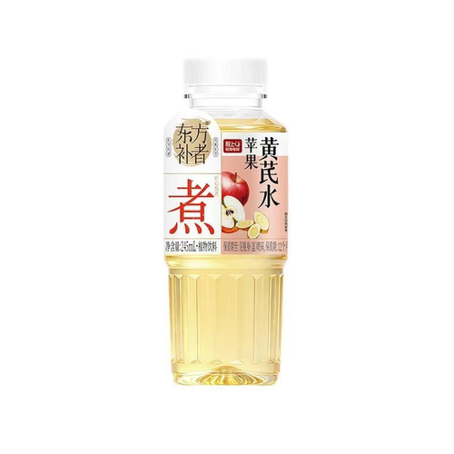 【品牌折扣】轻上东方补者苹果黄芪水 400ml*6 植物饮料