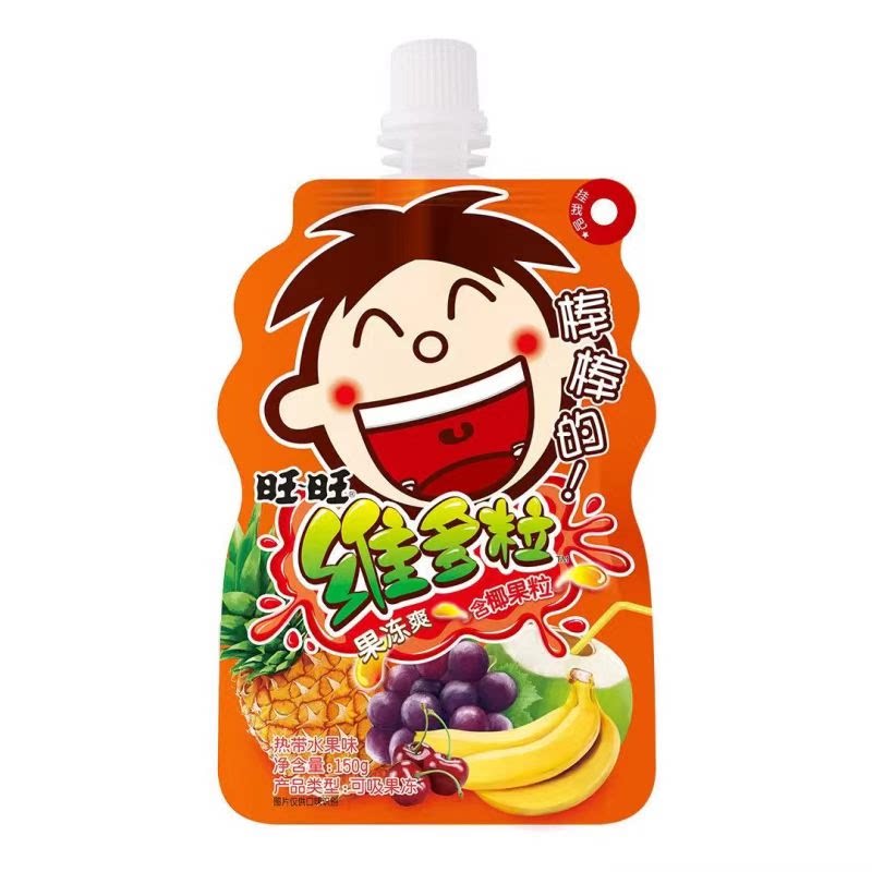 【清仓直播】旺旺维多粒果冻爽 150g*10 多口味