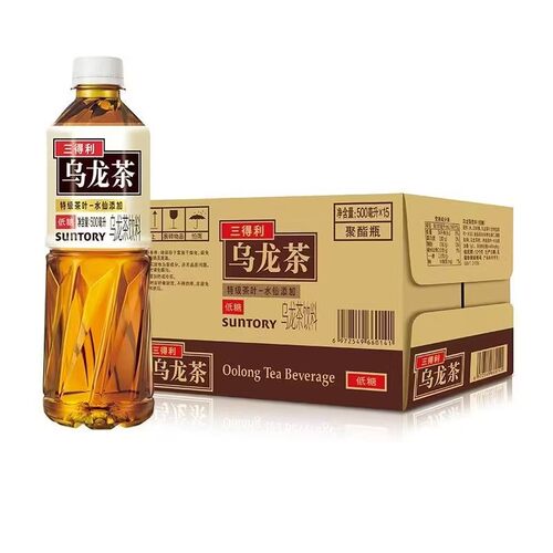 【品牌折扣】三得利乌龙茶包装随机发 500ml*15低糖/无糖