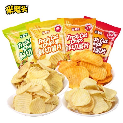 【清仓直播】米老头鲜切薯片多味道多规格