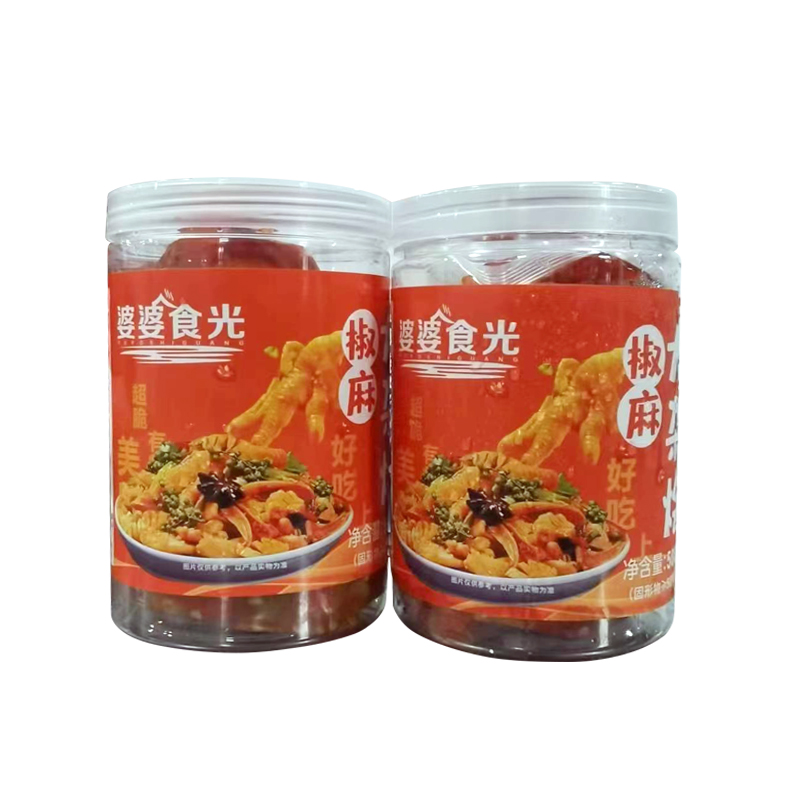 【清仓直播】婆婆食光椒麻大杂烩无骨鸡爪贡菜 500g 椒麻大杂烩