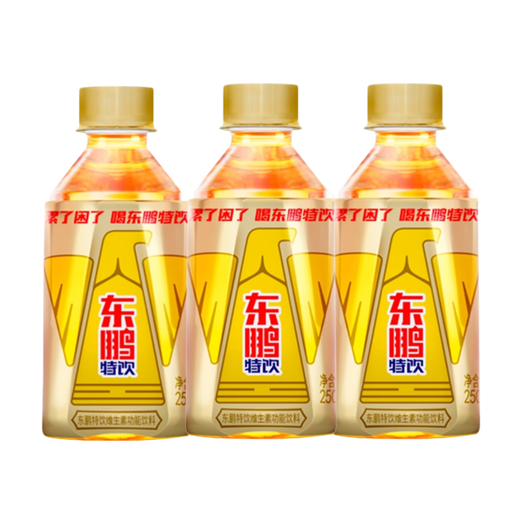 东鹏特饮金瓶维生素功能饮料 250ml*4瓶提神饮品图片