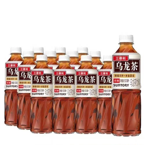 【清仓直播】三得利乌龙茶饮料（低糖） 500ml*5 （低糖）