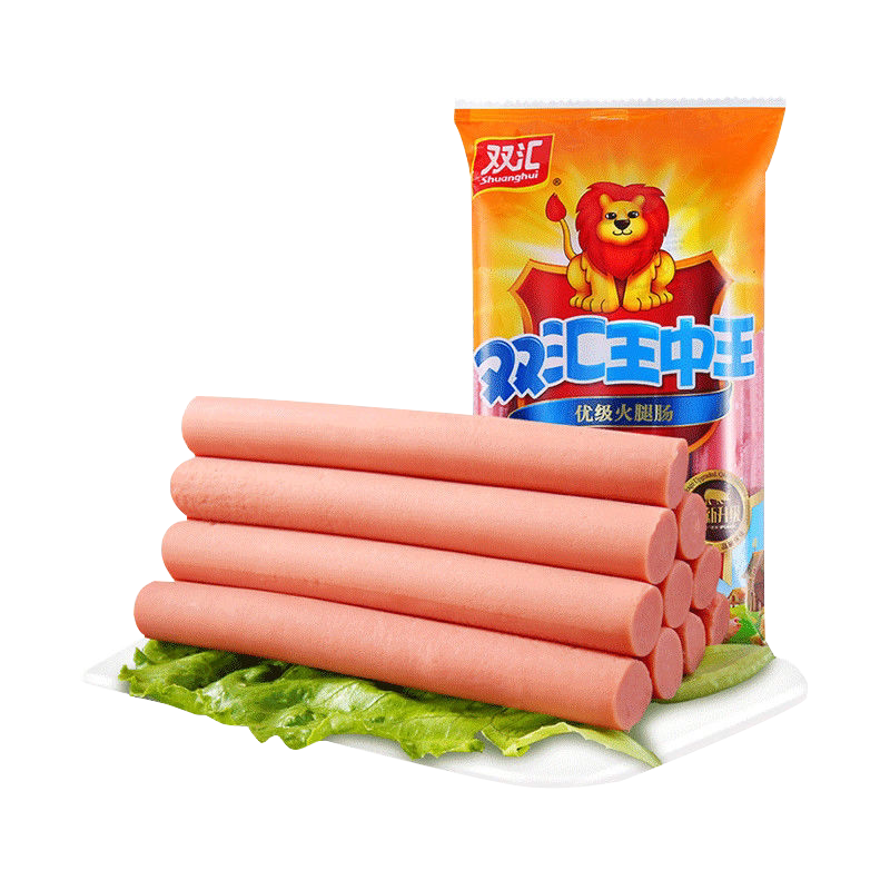 双汇 王中王火腿肠方便面搭档王中王(30g*8支)*3包-y