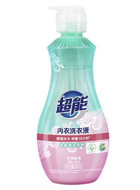 超能内衣清洗液洗内裤专用液洗衣液860g大瓶装【J】