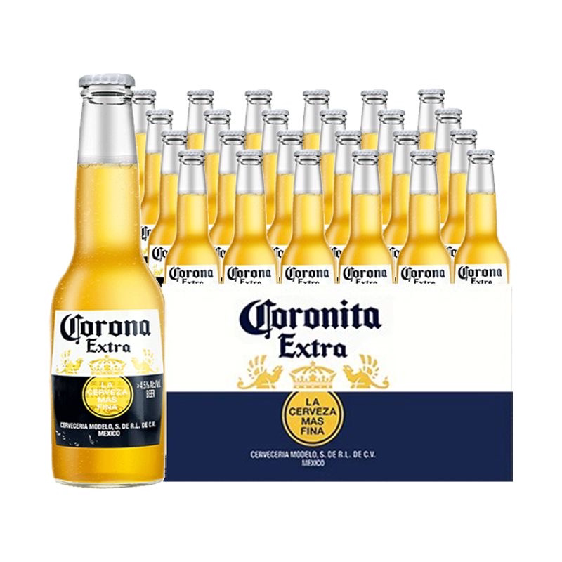 科罗娜啤酒墨西哥风味150ml*24瓶国产精酿整箱啤酒家庭聚会-CL