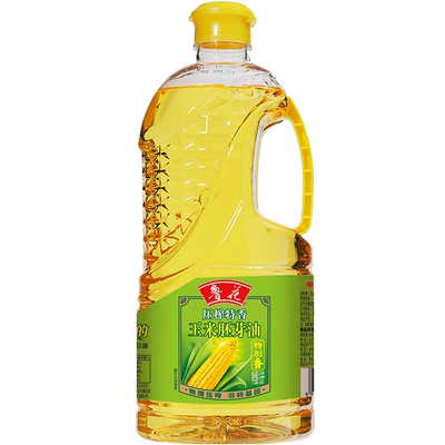 鲁花压榨特香玉米胚芽油5L非转基因食用油家用DR
