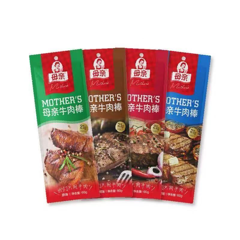 【品牌折扣】母亲牛肉棒 60g*3