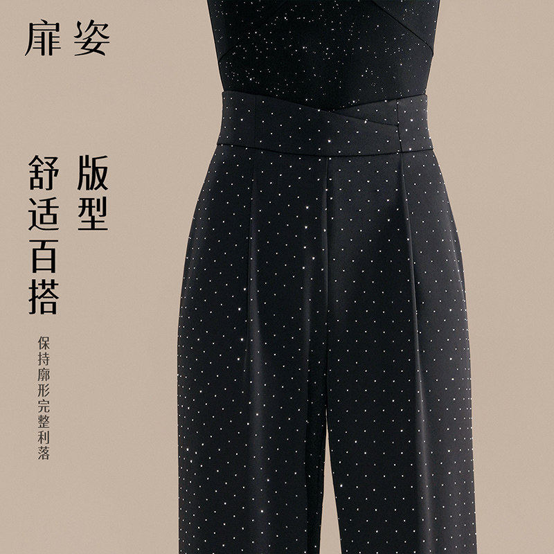 高档摩登舞蹈裤闪亮舞蹈裤
